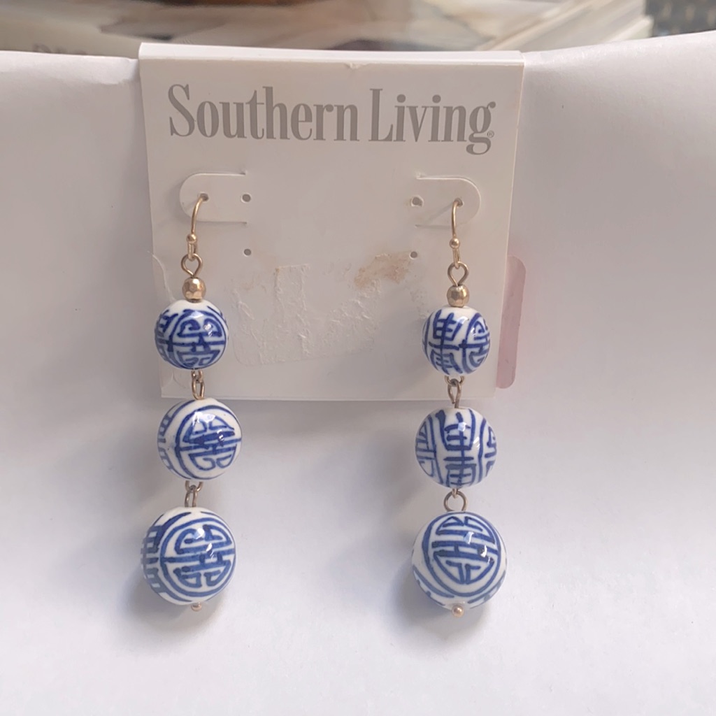 Gorgeous Chintz Earrings!